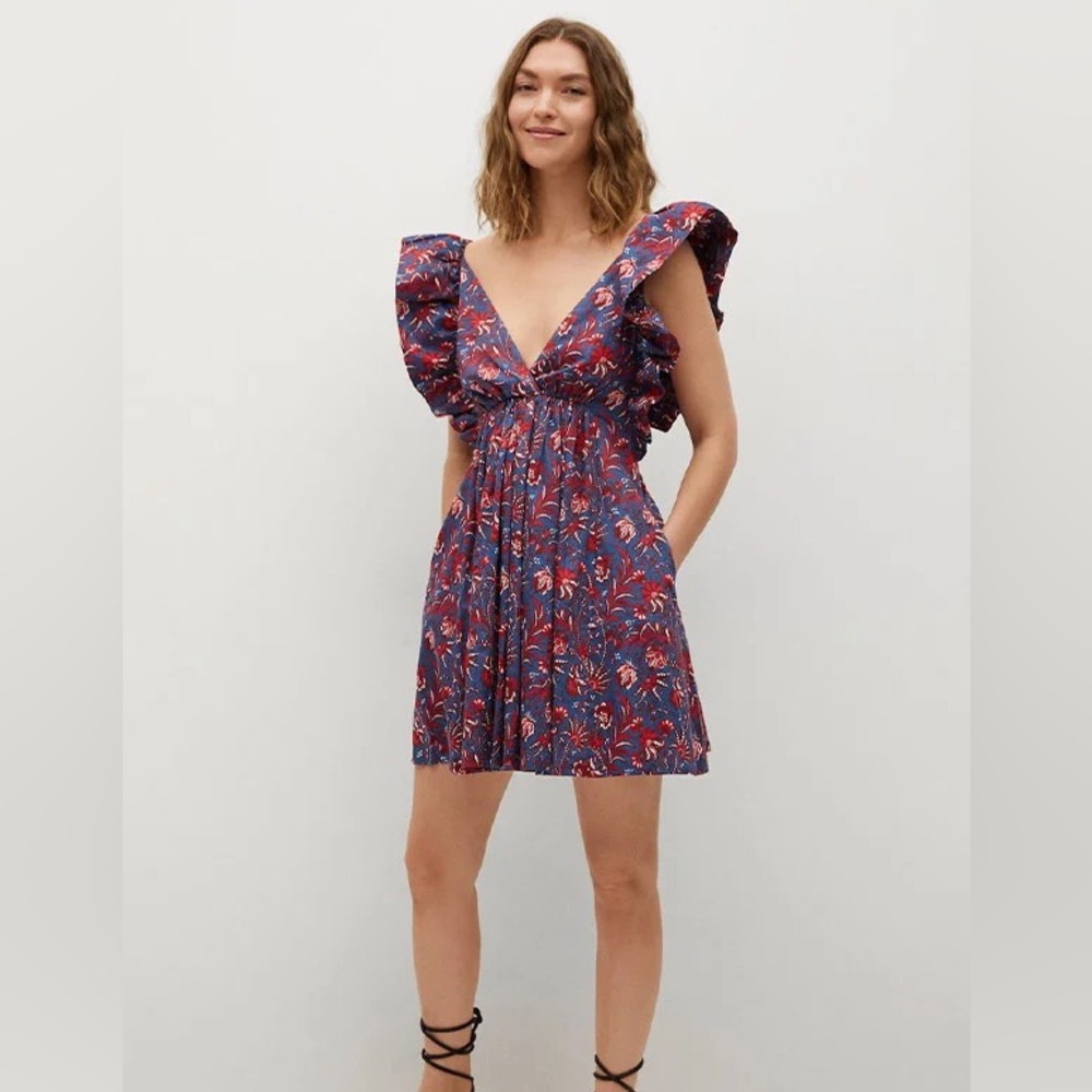 NWT Chufy x Mango summer floral dress